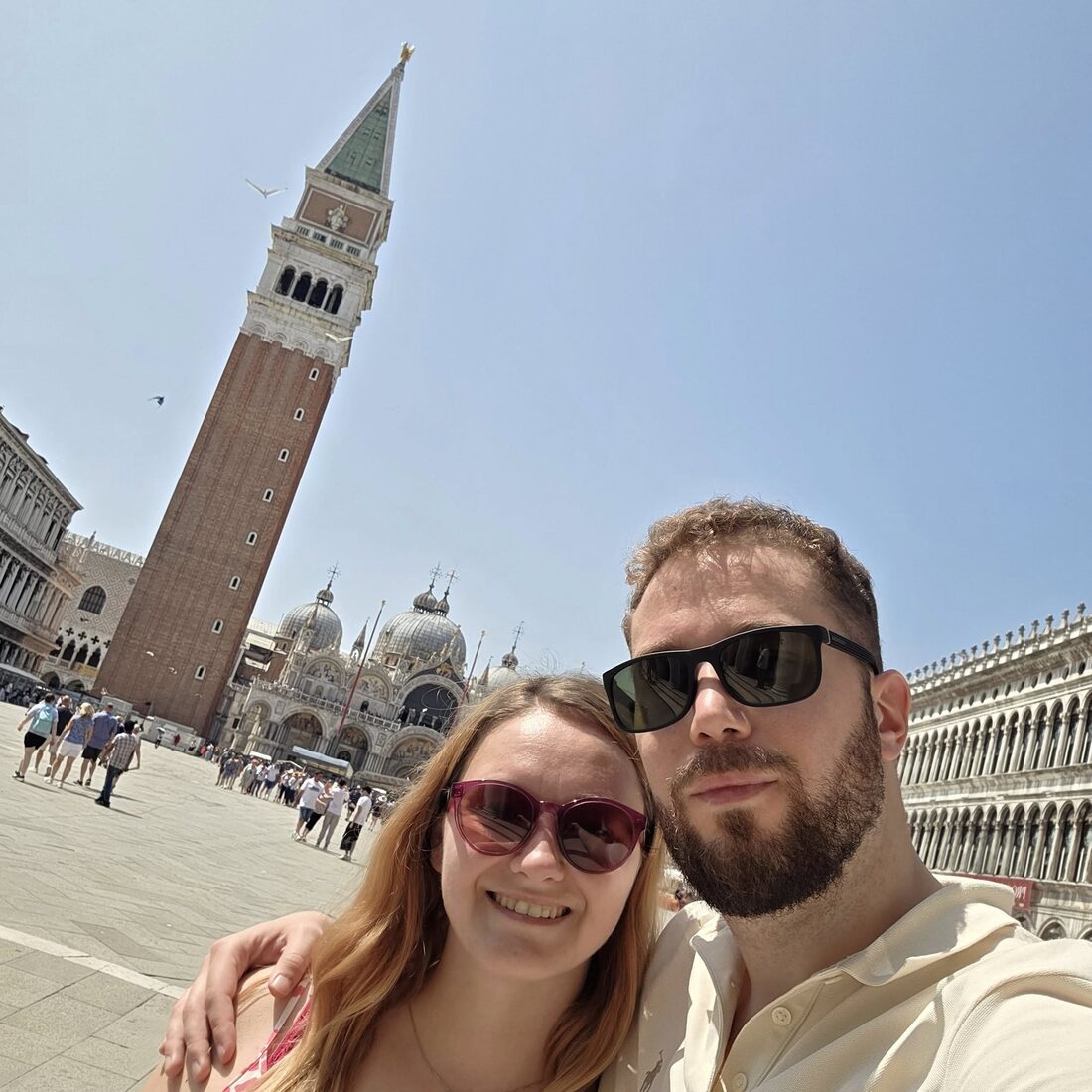 Place Saint-Marc — Venise, par nos voyageurs