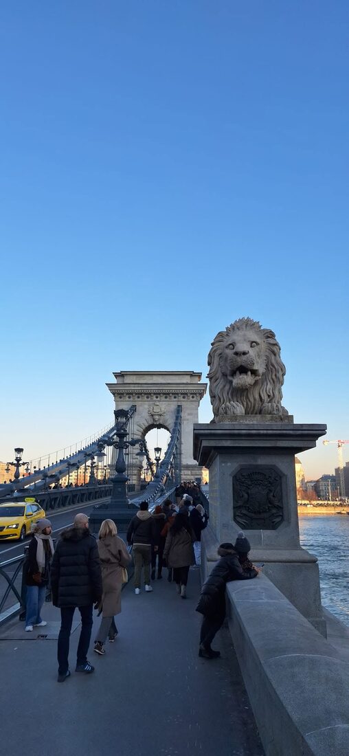 Le pont des Chaînes — Budapest, par nos voyageurs